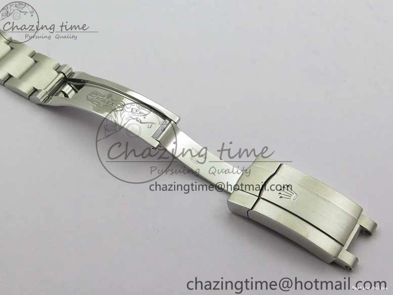 0103 FashionForward Oyster Perpetual 41mm 124300 ROF 1:1 Best Edition 904L Steel Dark Blue Dial on SS Bracelet A 2666